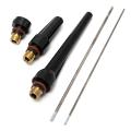 17 Pcs TIG Welding Torch Cup Collet Body Nozzle Tungsten Kit WP-17 WP-18 WP-26 -. 