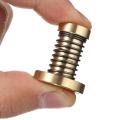 1set Brass New New T8 Anti-Backlash Spring Loaded Nut for 8mm Threaded Rod Lead Screw -. 