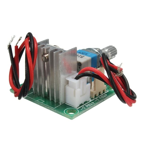 1x LM317 Linear Full-stage Voltage Tools DIY Regulator Board Fan Speed ...