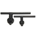 2PCS Drill Highquality Chuck Keys 10mm 3/8" and 13mm 1/2" Black Replacement Chuck Key Tool-. 