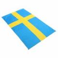 3x5FT Large Sweden Swedish Flag Polyester National Banner With Mental Grommets -. 