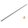 8mm T8x2 Lead Screw Threaded Rod Trapezoidal Stepper 400mm - 400mm ...