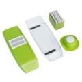 Adjustable Vegetable New Cutter Mandoline Slicer Fruit Kitchen Chopper 5PCS- Blades -. 