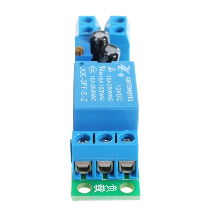 12V Switch Delay Relay Module Delay Adjustable 0~25 Second Signal ...