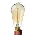 E27 60W SUPERIOR Retro Vintage Industrial Style Filament Light Bulb Edison Lamp 220V - 220V. 