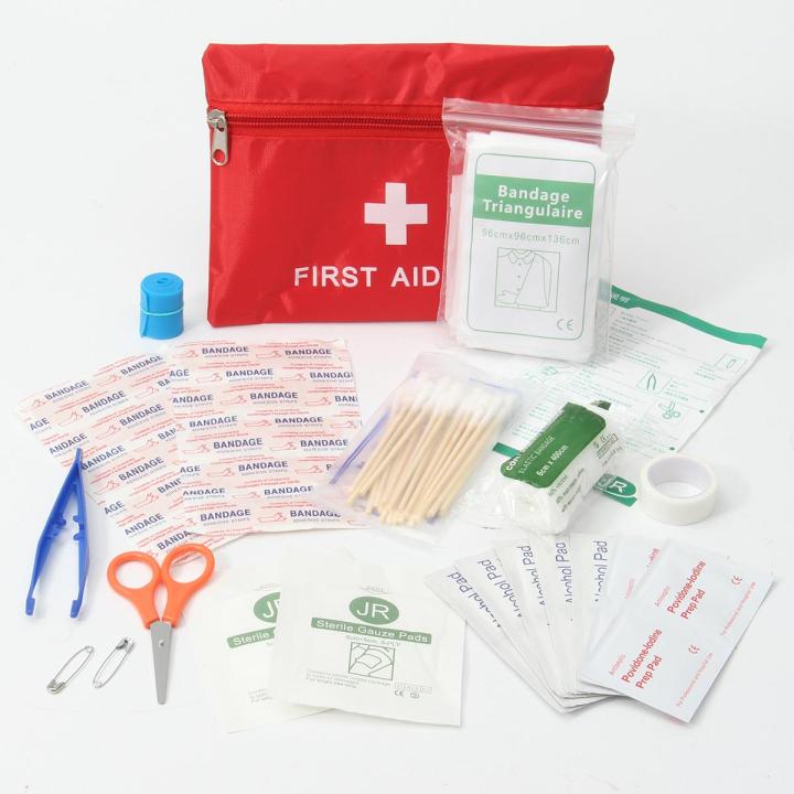 First Aid HOT SELL Kit Bag Outdoor Camping Sport Car Travel Emergency ...