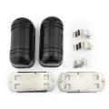 Home Garden100M Dual Beam Infrared Barrier Detector Sensor Perimeter Alarm Stock -. 