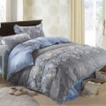 King Size Flower Pattern Bedding Sets Pillowcase Quilt Duvet Cover - Four piece (large) king. 