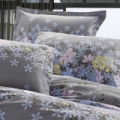 King Size Flower Pattern Bedding Sets Pillowcase Quilt Duvet Cover - Four piece (large) king. 