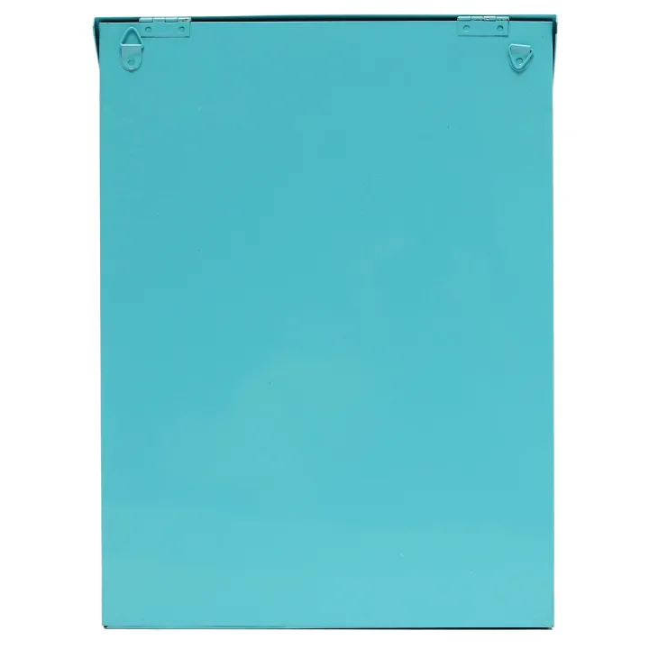 Metal%20Tin%20Locking%20Waterproof%20Post%20Card%20Mailbox%20Vintage%20Wall%20Hanging%20Mail%20Box%20New%20Blue%20-%20blue%20-%20Image%204