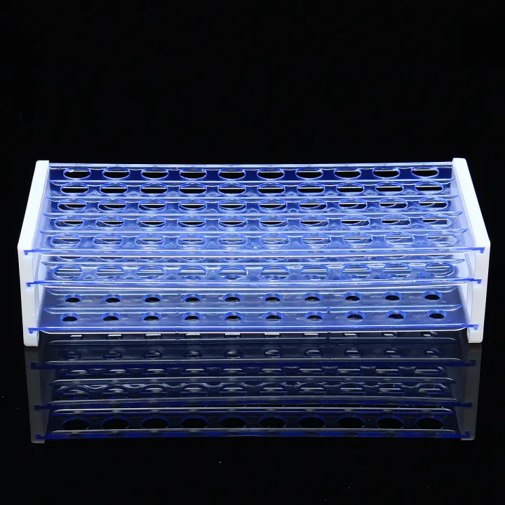 Jonlab Test Tube Rack Plastic 3 Layers Lab Test Tube Rack Tools DIY Holder Centrifugal Pipe ...