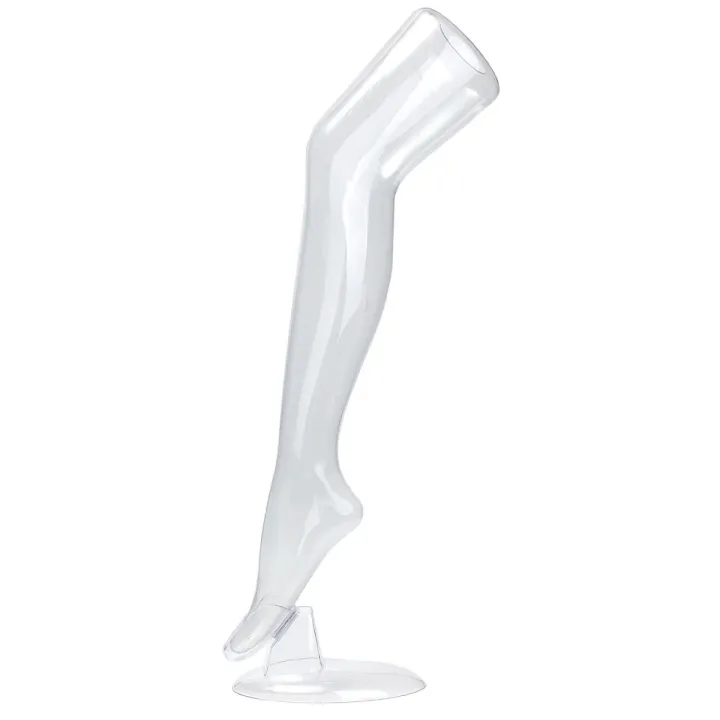 Leg Plastic Model Plastic Female Leg Mold Long Stocking Mannequin Display Flesh Colour ...