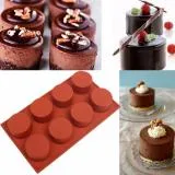 Round-Silicone-Cookie-Baking-Mold-Handmade-Soap-Moulds-Biscuit-Pan-Tray-DIY%20Brown%20-%20-%20Image%204