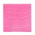 Silicone 3D Wall Stone Xmas Fondant Cake Sugarcraft Decorating Mold Baking Tools -. 
