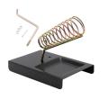Useful Soldering Iron Metal Stand Holder Base Support Station with Tin Frame -. 