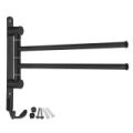 Wall Mounted Towel Bar Rack Holder Hook Swivel Bathroom Hanger ORB.