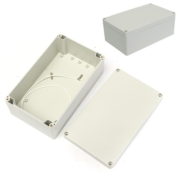 Waterproof Electronic Junction Project Meter Box Enclosure Case 198 x ...