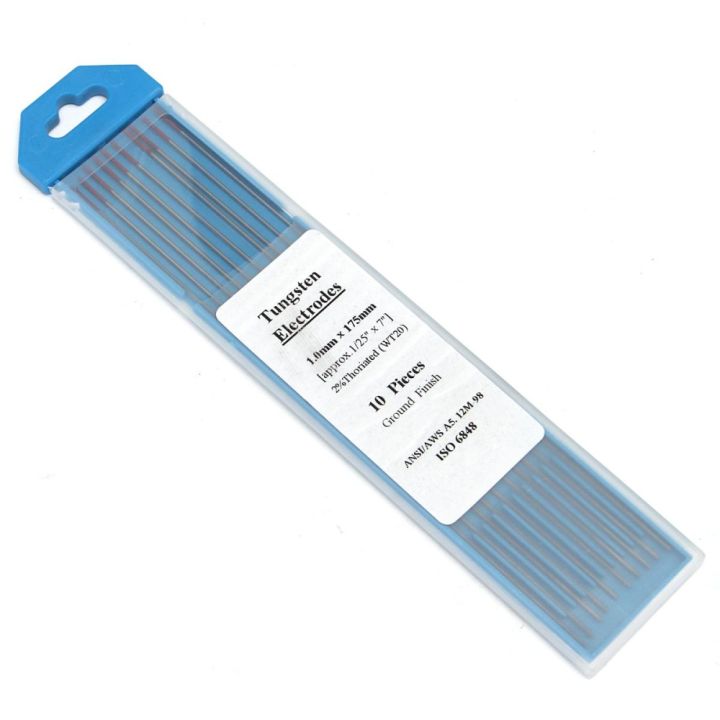 WeldingCity 10 x 2% Thoriated TIG Welding Tungsten Electrodes WT20 040 ...