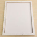 White Blank New Square Canvas Board Wooden Frame For Art Artist Oil Acrylic Paints 25x30cm - 40x50cm. 