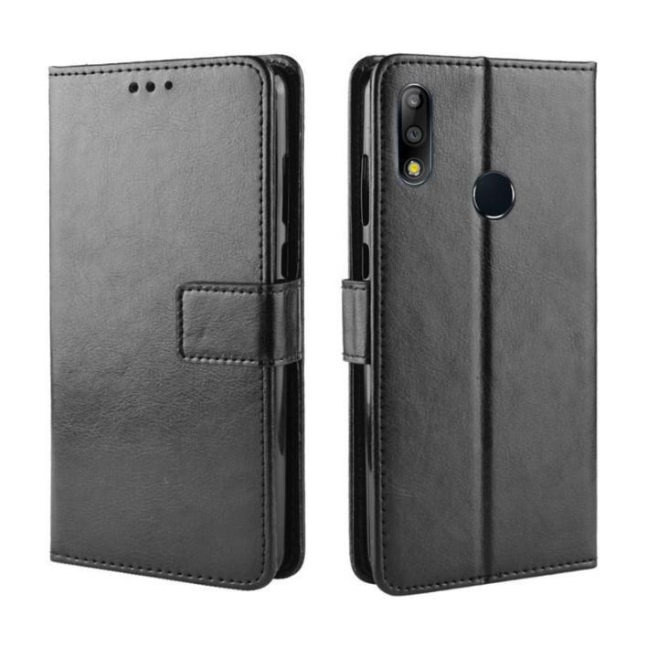 tzmar%20for%20Asus%20Zenfone%20Max%20Plus%20M2%20ZB634KL%20Cover%20Flip%20Cover%20PU%20Leather%20Wallet%20Card%20Slot%20Stand%20Phone%20Case%20-%20Image%207