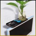 Adjustable Computer Monitor Desktop Screen Top Shelf TV Buddy Organizer Holder Home Office Storage Rack. 