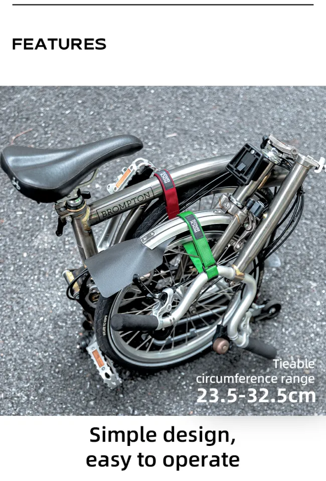 Fahrrad Wheel Frame Strap Brompton ROCKBROS Bicycle Fixation Frame
