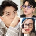 [LOCAL SELLER] New Korean Style Men Women Fashion Plain Clear Anti Glare Eyewear Glasses 7008. 