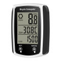 Wired Bike Computer 19 Functions Touch Bike Speedometer Odometer Waterproof Bicycle Computer with Backlight. 