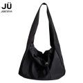 JUSTSTAR Casual cool canvas bag Korean version large-capacity nylon all-match Harajuku student underarm bag. 