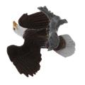 【Happier】 TOOYFUL Plastic Realistic Wildlife Jungle Forest Animals Bald Eagle Action Figure Toys Playset, Kids Toddler Nature Toys Home Decor Collectibles. 