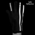 ROCKBROS Touch Screen Bike Gloves Winter Thermal Windproof Warm Full Finger Cycling Glove Anti-slip Bicycle Gloves For Men Women. 