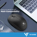 MIKUSO MOS W080 Purple Light Wireless USB Mouse Small Cute Colorful | Portable Office PC Laptop Mice Accessories Pink. 