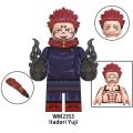 Jujutsu Kaisen Minifigures Anime Role Itadori Yuji Gojo Satoru Fushiguro Megumi Mahito Building Blocks Toys For Lego. 