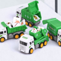 High QualityKids Green Garbage Truck Toys/Rubbish Lori/Lori Sampah Mainan Kanak/Ready Stock. 