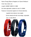 suidi123 Blood Sugar Lowering Outdoor Sports Static Elimination Silicone Bracelet, Wireless Radiation Negative Ion Bracelet. 