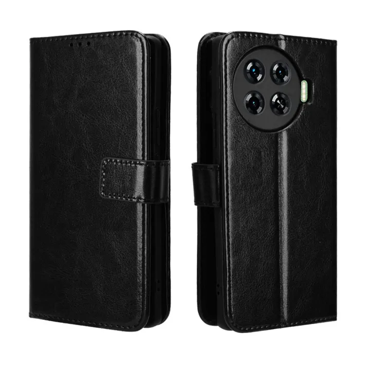 xipare%20for%20Tecno%20Spark%2020%20Pro%20Plus%204G%20case%20flip%20phone%20holder%20stand%20casing%20wallet%20PU%20leather%20back%20cover%20-%20Image%202