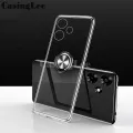 For Realme Note 60 Case Soft Clear Transparent Shockproof Car Holder Ring Back Cover Realme Note 60 Back cover Phone cases. 
