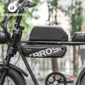 ROCKBROS Electric Bicycle Bag 4.5L Front Bag Storage Hard Shell Riding Saddle Bag Fit Electric Bike. 