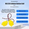 1 4pcs ML1220 ML 3V Lithium Rechargeable Battery 1220 CMOS RTC Coin Cells For Motherboard Alarm Calculator Watch Flashlight. 