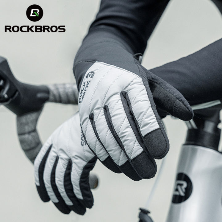 ROCKBROS%20Cycling%20Gloves%20Warm%20Fleece%20Lining%20Screen-touch%20Full%20Finger%20Motorcycle%20Gloves%20Adjustable%20Lightweight%20Windproof%20Non-slip%20Bicycle%20Riding%20Gloves%20-%20Image%204