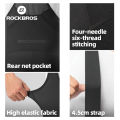 ROCKBROS Men's Cycling Bib Pants Autumn/Winter Fleece Warmth Cycling Suspenders Trousers Rear Net Pocket Bicycle Pants With Cushioning Pad Wear Sport Clothing. 
