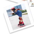 Adjustable Kids Girls Boys Inline Roller Blade Skates 4 Wheels Quad Roller Skate. 