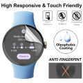 Kingza 3 Hydrogel pieces of smart screen for Google Pixel Watch 2 film watch protector. 