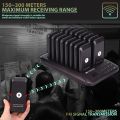 Retekess TD157 Restaurant Pager Buzzer Wireless Call 16 Coaster Receiver For Coffee Food Court Church Nurse Clinic Queue System. 
