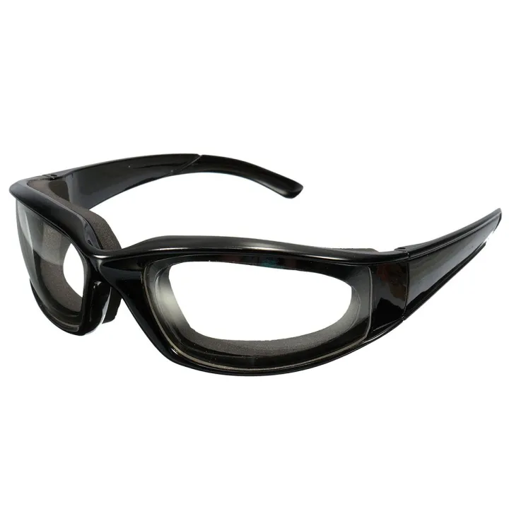 Kitchen Tool Tears Onion Goggle Glasses Sponge Slicing Cooking BBQ Eye ...
