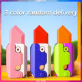 3D Gravity Radish Creative Folding Finger Game Plastic Knifes Luminous Version Butterfly Knife Decompression Toy. 