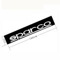 1Piece SPARCO Car Front Windshield Decal Badge Reflective Stickers for Honda Volvo Toyota KIA Mazda Mitsubishi Suzuki Subaru Nissan. 