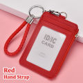 new Multifunctional Zipper Work ID Card Holder with Lanyard Identity Access Staff Badge Multi-Card Bank Transportation Campus Card case School office supplies Card Holder Purse.