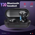 CWEL TWS Y Bluetooth Headphones Subwoofer with Microphone for Android IOS. 