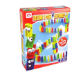 100pcs Wood Stacking Romino Interesting Game Learning and Educational Toy. 